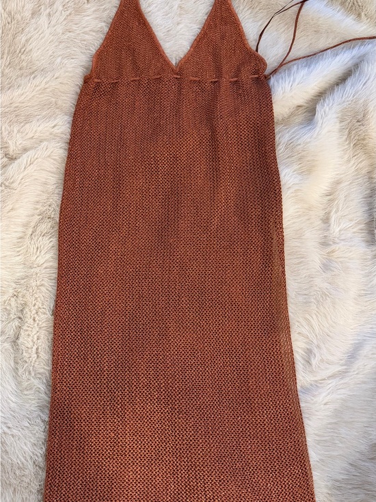 Victoria's Secret Other - Victoria's Secret Rust Knit Maxi Coverup